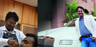 Read the story of Ramesh Babu, a billionaire barber from Bangalore who drives a Rolls Royce story of Ramesh Babu