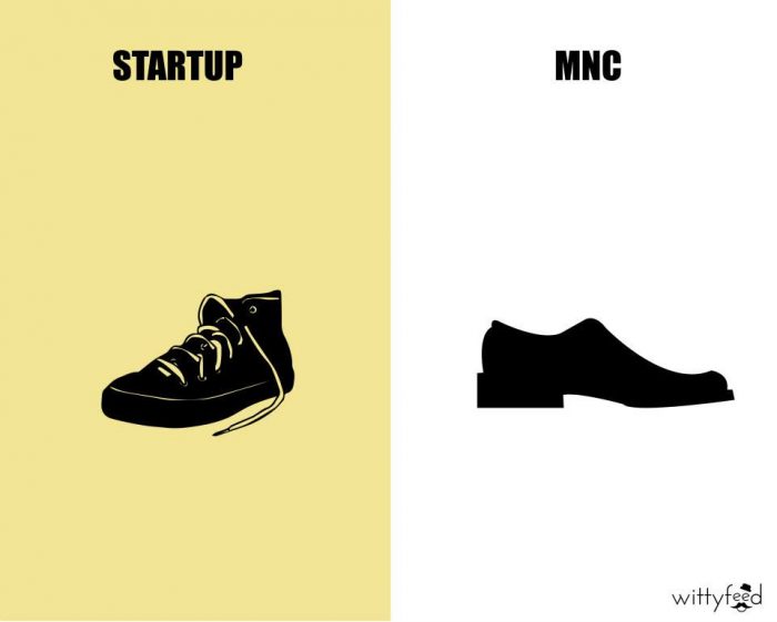 benefits of working in startups than MNCs