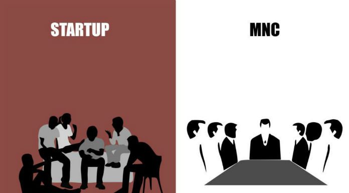 benefits of working in startups than MNCs