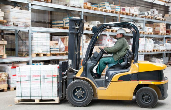 operate a forklift safely