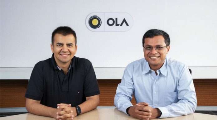 Flipkart co-founder Sachin Bansal invests INR 650 crores in Ola Sachin Bansal invests INR 650 crores in Ola