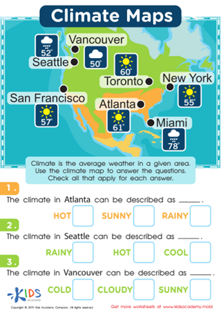 Interactive Weather Learning 