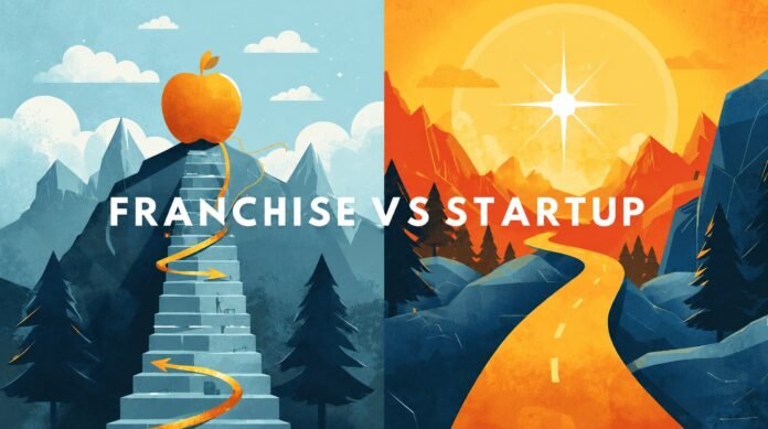 Franchising Vs. Starting Your Own Business Startup Franchising Vs. Starting Your Own Business Startup